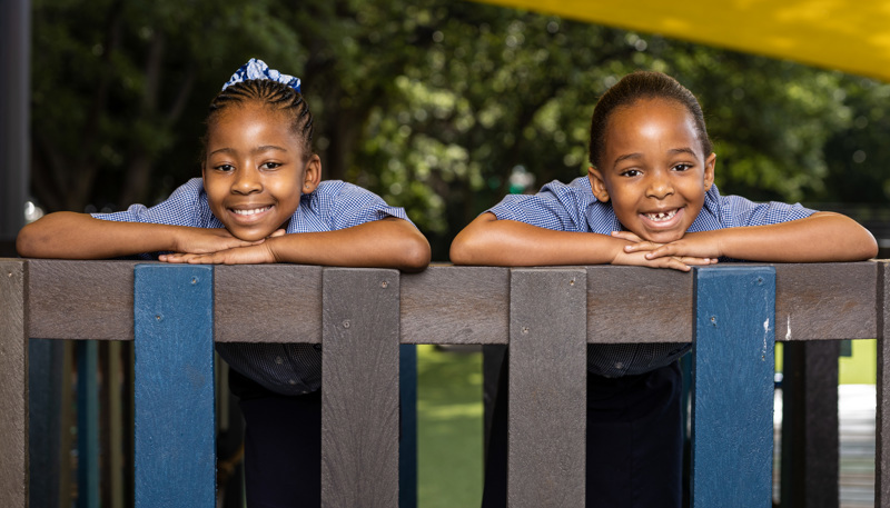 Curro Klerksdorp primary school, happy girls