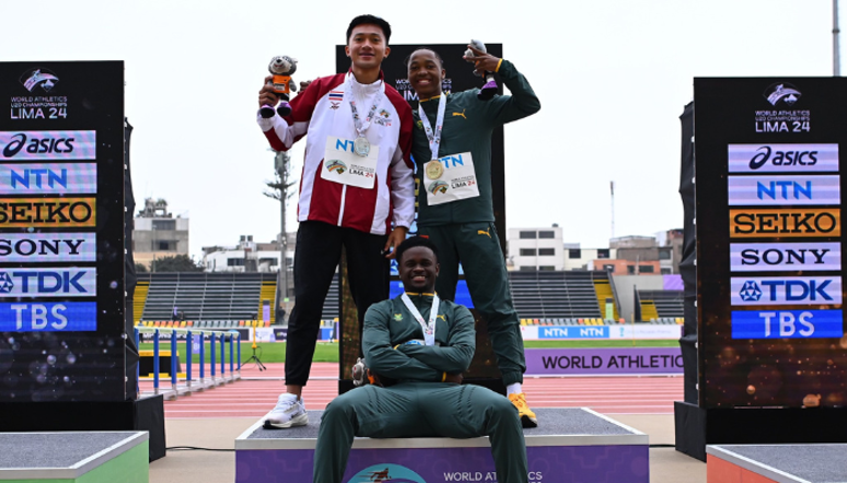 Bayanda Walaza, Curro Schools, Curro Hazeldeanl, World Champion, u20 World Athletics champion, 100m