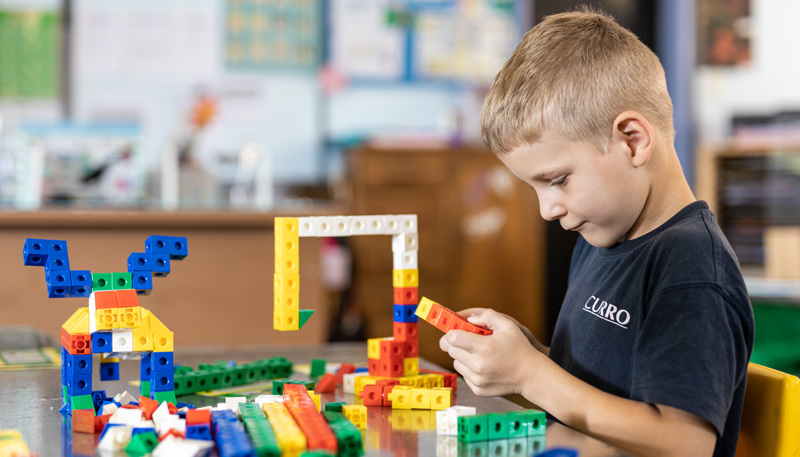 Curro Klerksdorp primary school, lego, happy boy